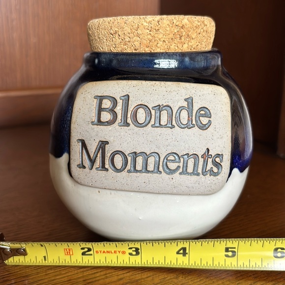 NWT Tumbleweed Pottery Blonde Moments Large Ceramic Jar - Picture 8 of 8